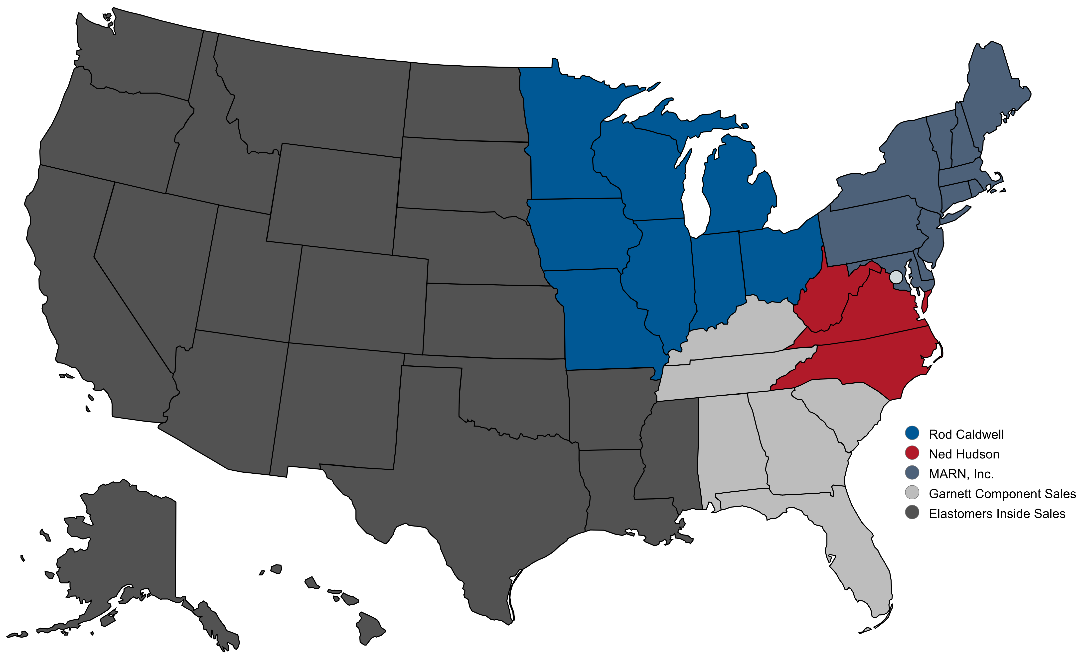 Elastomers Territory Map